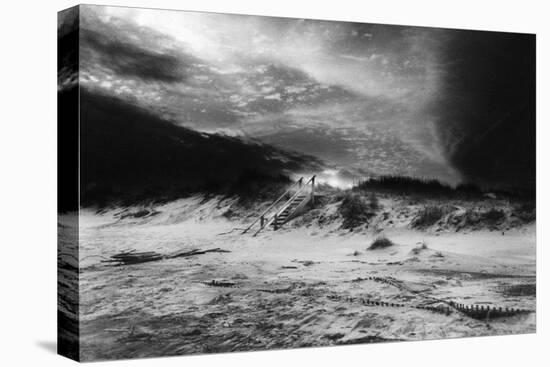 The Beach, Bridgehampton, Long Island, USA-Simon Marsden-Stretched Canvas