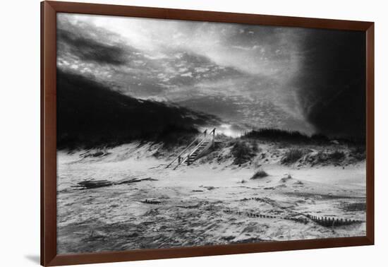 The Beach, Bridgehampton, Long Island, USA-Simon Marsden-Framed Giclee Print