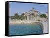 The Beach, Estoril,Costa De Lisboa, Portugal, Europe-G Richardson-Framed Stretched Canvas