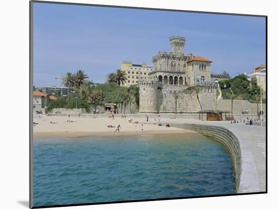 The Beach, Estoril,Costa De Lisboa, Portugal, Europe-G Richardson-Mounted Photographic Print