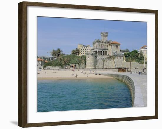 The Beach, Estoril,Costa De Lisboa, Portugal, Europe-G Richardson-Framed Photographic Print