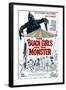 The Beach Girls And the Monster, 1965-null-Framed Art Print