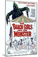 The Beach Girls And the Monster, 1965-null-Mounted Art Print