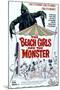 The Beach Girls And the Monster, 1965-null-Mounted Art Print