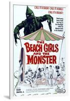 The Beach Girls And the Monster, 1965-null-Framed Art Print