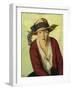 The Beach Hat, 1914 (Oil on Canvas)-Robert Cozad Henri-Framed Giclee Print