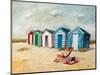 The Beach Hut 2016, (Oil on Canvas)-Chris Ross Williamson-Mounted Giclee Print