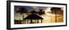 The Beach Hut at Sunset - Florida - USA-Philippe Hugonnard-Framed Photographic Print