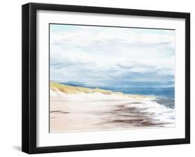 The Beach In Calm-Milli Villa-Framed Art Print