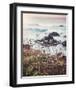 The Beach in Winter-Elizabeth Kay-Framed Art Print