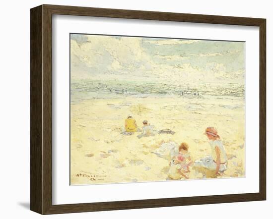 The Beach; La Plage-Charles-Garabed Atamian-Framed Giclee Print