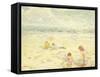 The Beach; La Plage-Charles-Garabed Atamian-Framed Stretched Canvas