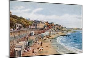 The Beach, Lyme Regis-Alfred Robert Quinton-Mounted Giclee Print