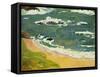 The Beach Near Le Pouldu, 1889-Paul Gauguin-Framed Stretched Canvas