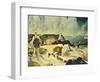 The Beach, Newport-George Wesley Bellows-Framed Giclee Print