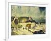 The Beach, Newport-George Wesley Bellows-Framed Giclee Print