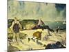 The Beach, Newport-George Wesley Bellows-Mounted Giclee Print
