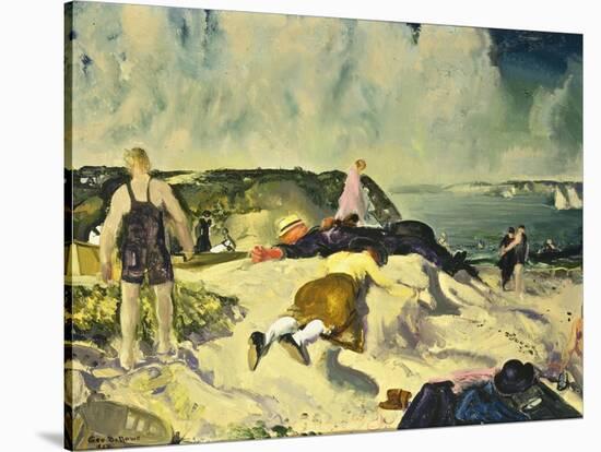 The Beach, Newport-George Wesley Bellows-Stretched Canvas