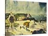 The Beach, Newport-George Wesley Bellows-Stretched Canvas