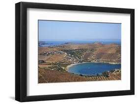 The Beach of Otzias, Agios Sostis, Kea Island, Cyclades, Greek Islands, Greece, Europe-Tuul-Framed Photographic Print