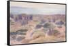 The Beach of Vignasse-Henri Edmond Cross-Framed Stretched Canvas