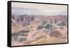 The Beach of Vignasse-Henri Edmond Cross-Framed Stretched Canvas