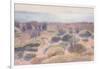 The Beach of Vignasse-Henri Edmond Cross-Framed Giclee Print