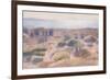 The Beach of Vignasse-Henri Edmond Cross-Framed Giclee Print