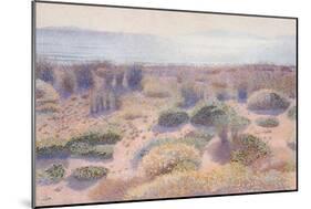 The Beach of Vignasse-Henri Edmond Cross-Mounted Giclee Print