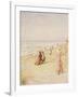 The Beach, Ostende-Alfred Emile Stevens-Framed Giclee Print