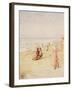 The Beach, Ostende-Alfred Emile Stevens-Framed Giclee Print