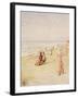 The Beach, Ostende-Alfred Emile Stevens-Framed Giclee Print