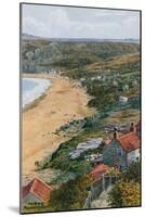 The Beach, Runswick Bay-Alfred Robert Quinton-Mounted Giclee Print