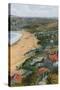 The Beach, Runswick Bay-Alfred Robert Quinton-Stretched Canvas