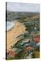 The Beach, Runswick Bay-Alfred Robert Quinton-Stretched Canvas