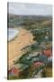 The Beach, Runswick Bay-Alfred Robert Quinton-Stretched Canvas