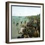 The Beach, Scheveningen (Netherlands), 1883-Leon, Levy et Fils-Framed Photographic Print