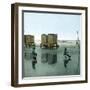 The Beach, Scheveningen (Netherlands), 1883-Leon, Levy et Fils-Framed Photographic Print