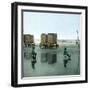 The Beach, Scheveningen (Netherlands), 1883-Leon, Levy et Fils-Framed Photographic Print