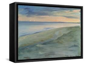 The Beach, Skagen, 1902-Peder Severin Kröyer-Framed Stretched Canvas