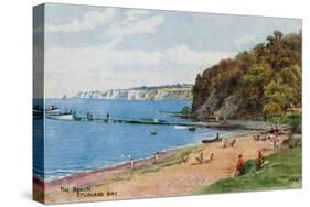 The Beach, Studland Bay-Alfred Robert Quinton-Stretched Canvas