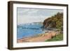 The Beach, Studland Bay-Alfred Robert Quinton-Framed Giclee Print