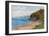 The Beach, Studland Bay-Alfred Robert Quinton-Framed Giclee Print