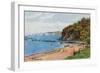 The Beach, Studland Bay-Alfred Robert Quinton-Framed Giclee Print