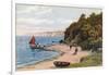 The Beach, Studland-Alfred Robert Quinton-Framed Giclee Print