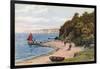 The Beach, Studland-Alfred Robert Quinton-Framed Giclee Print