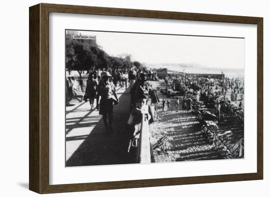 The Beach - Tel Aviv, Israel-null-Framed Photographic Print
