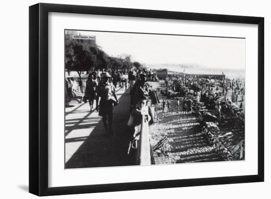 The Beach - Tel Aviv, Israel-null-Framed Photographic Print