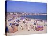 The Beach, Weymouth, Dorset, England, United Kingdom-J Lightfoot-Stretched Canvas