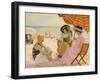 The Beach-Alfred Victor Fournier-Framed Giclee Print